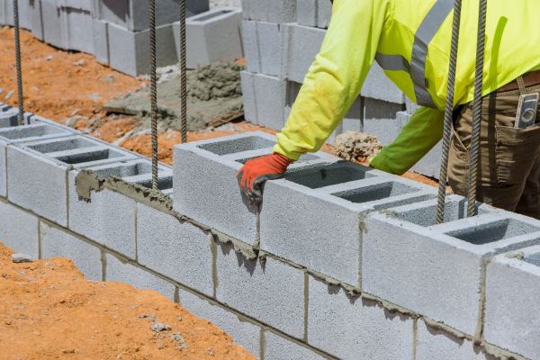 Concrete Blocks Installation in Ballwin