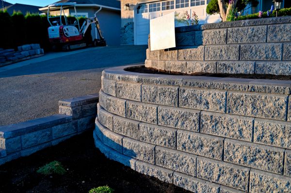 Stone Retaining Wall Repair in Ballwin