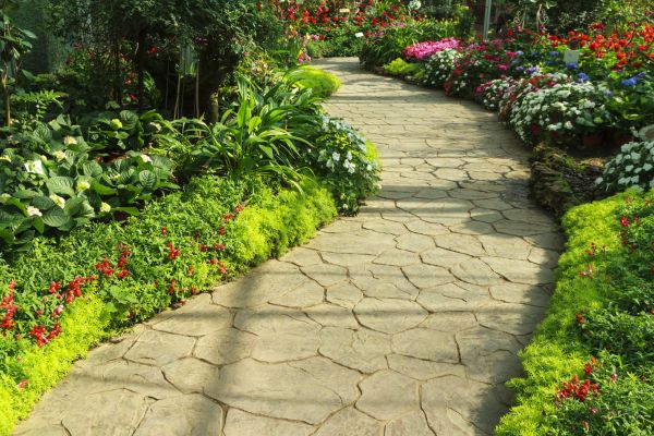 Stone Pathway Repair in Ballwin