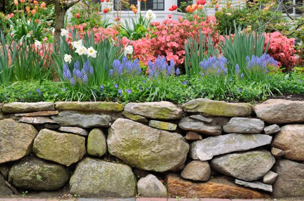 Stone Wall Hardscaping in Ballwin