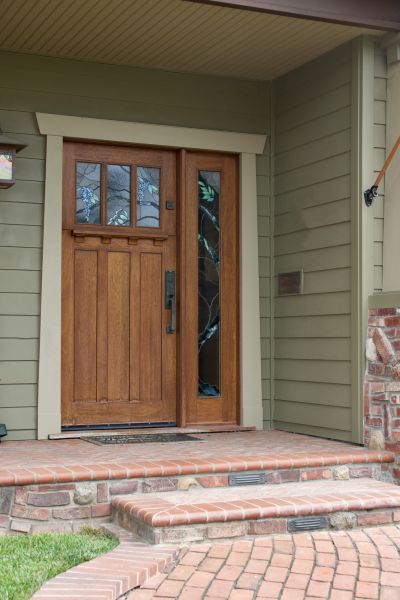 Front Porch Brick Repair in Ballwin