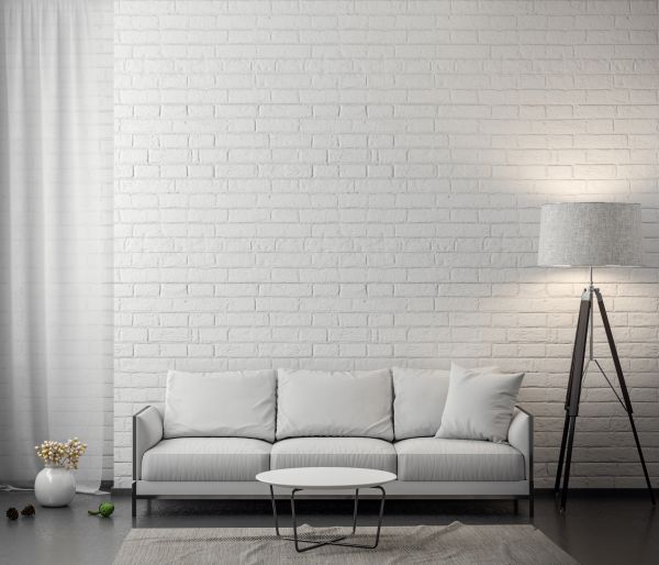 White Brick Installation in Ballwin
