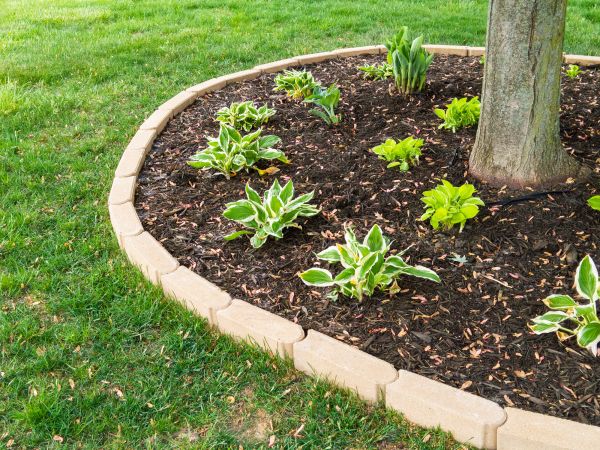Stone Border Installation in Ballwin