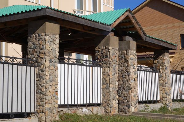Stone Column Installation in Ballwin